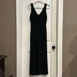 Sleeveless black dress jumpsuit